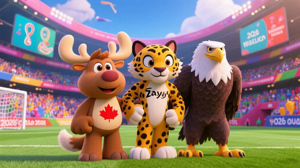 揭秘2026世界杯吉祥物：Maple、Zayu与Clutch背后的文化密码与狂欢寓意
